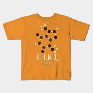 (Theobromine) Chocolate molecule Kids T-Shirt